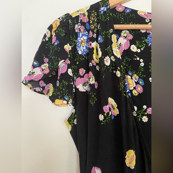 Free People Floral Maxi Romantic Flounce Dress - Picture 5 of 7